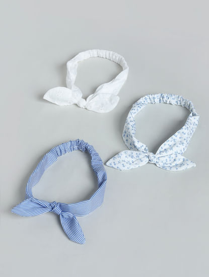 Girls Pack of 3 Bow Hairbands
