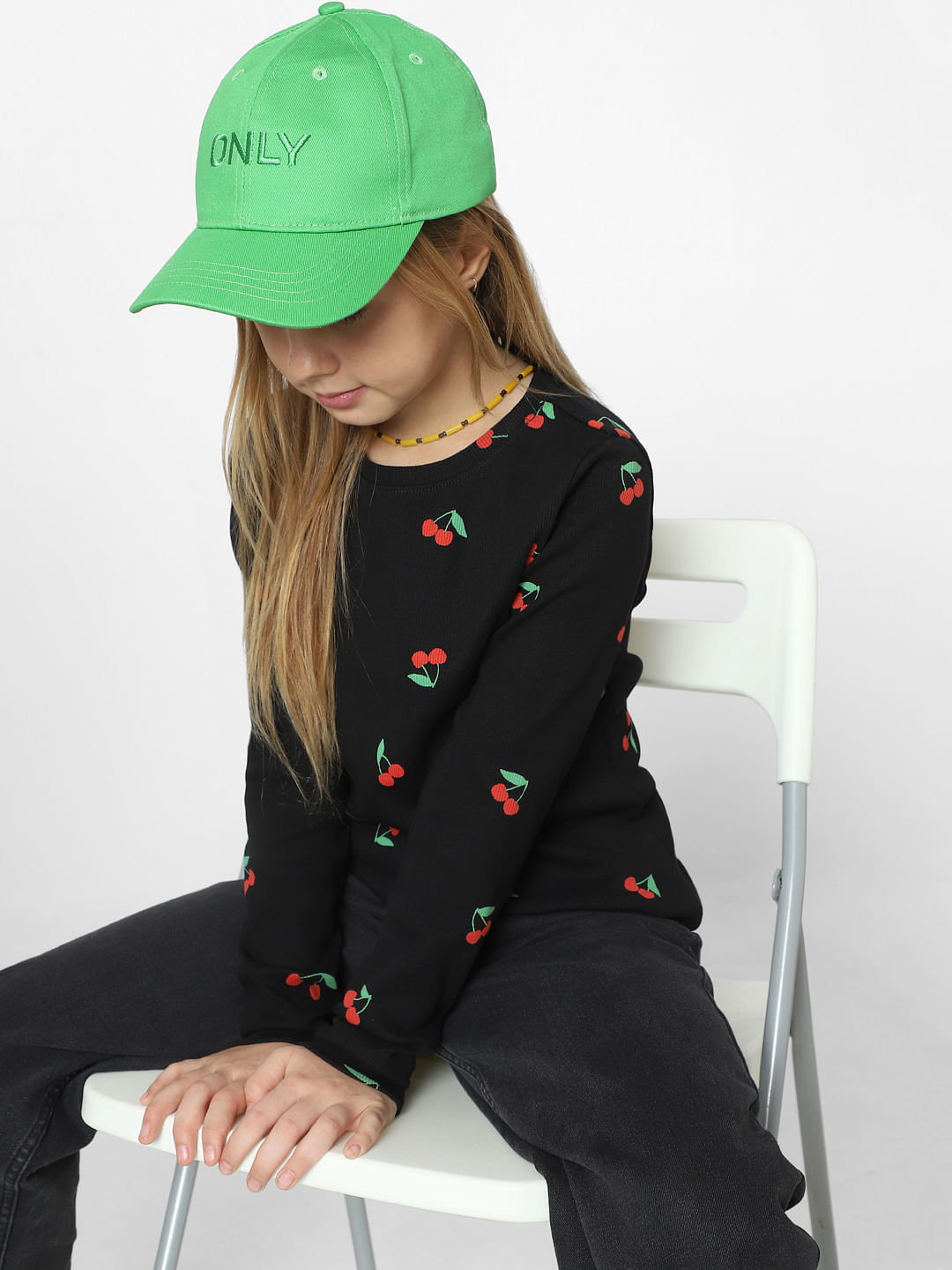 Girls green hot sale hat