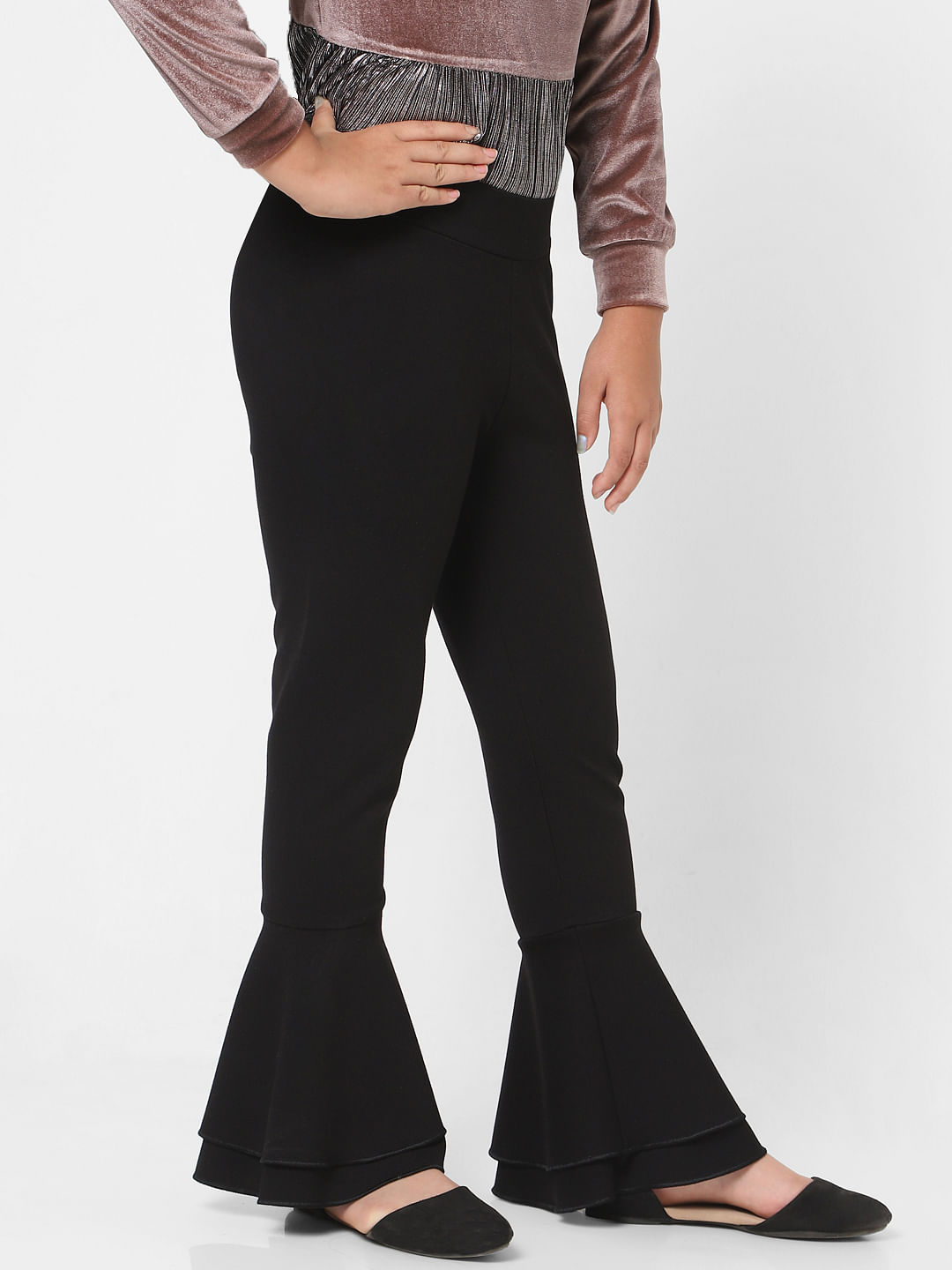 lyrx Flared Women Black Jeans - Buy lyrx Flared Women Black Jeans Online at  Best Prices in India | Flipkart.com