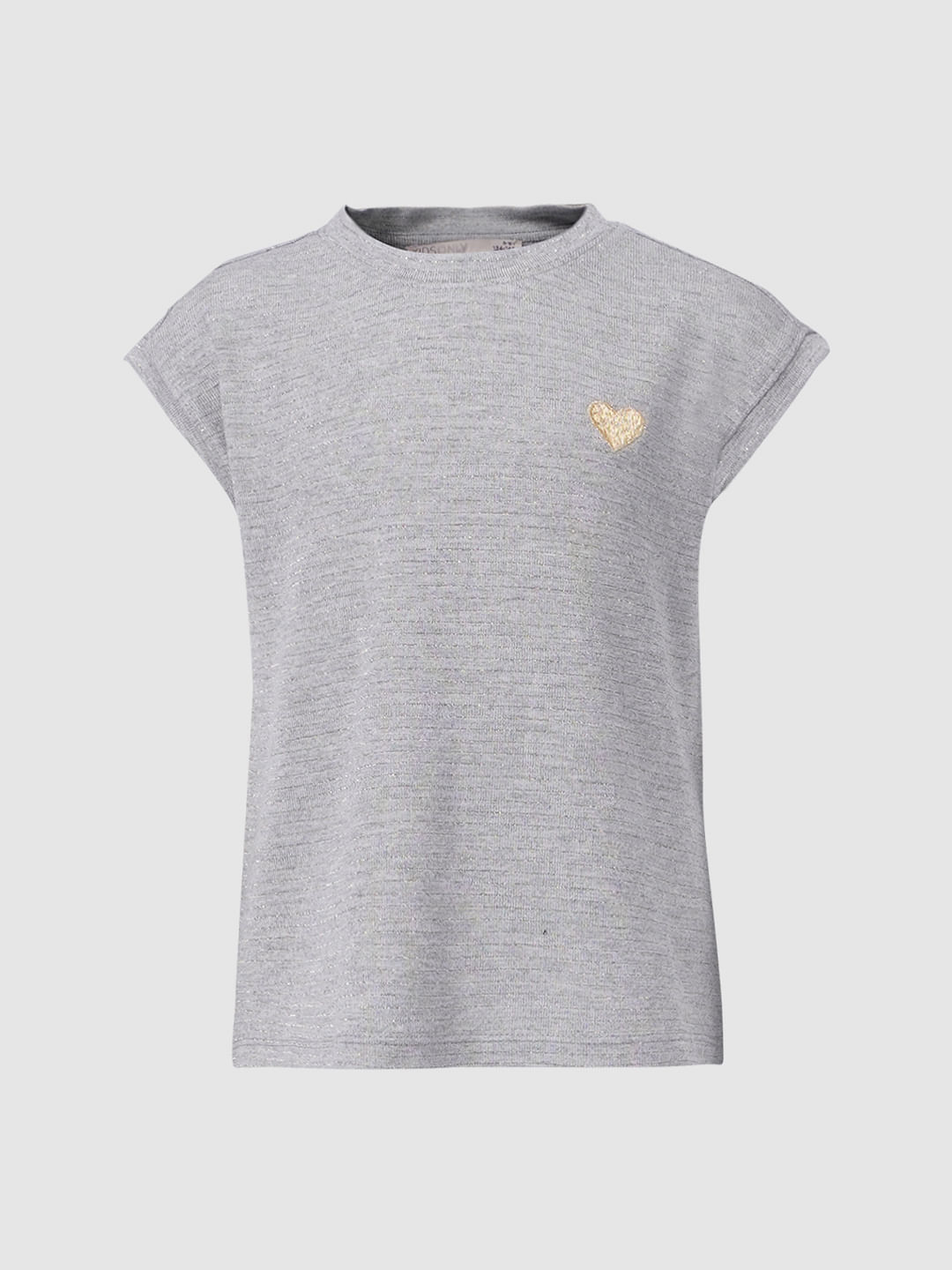 Grey t shirt for girls best sale