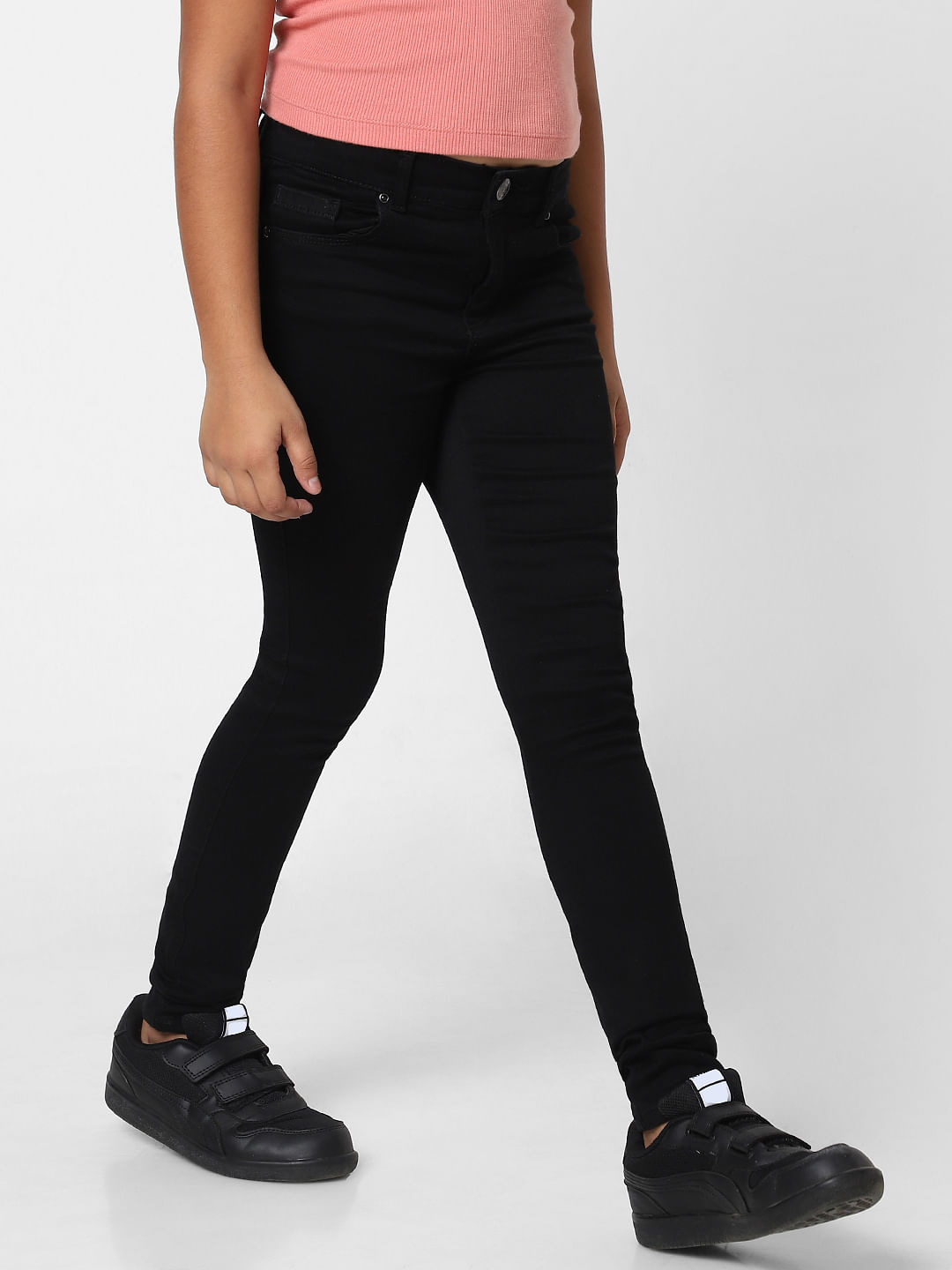 Girls black hotsell skinny jeans