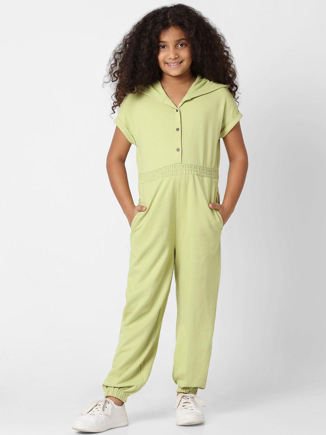 Yellow 2024 jumpsuit kids