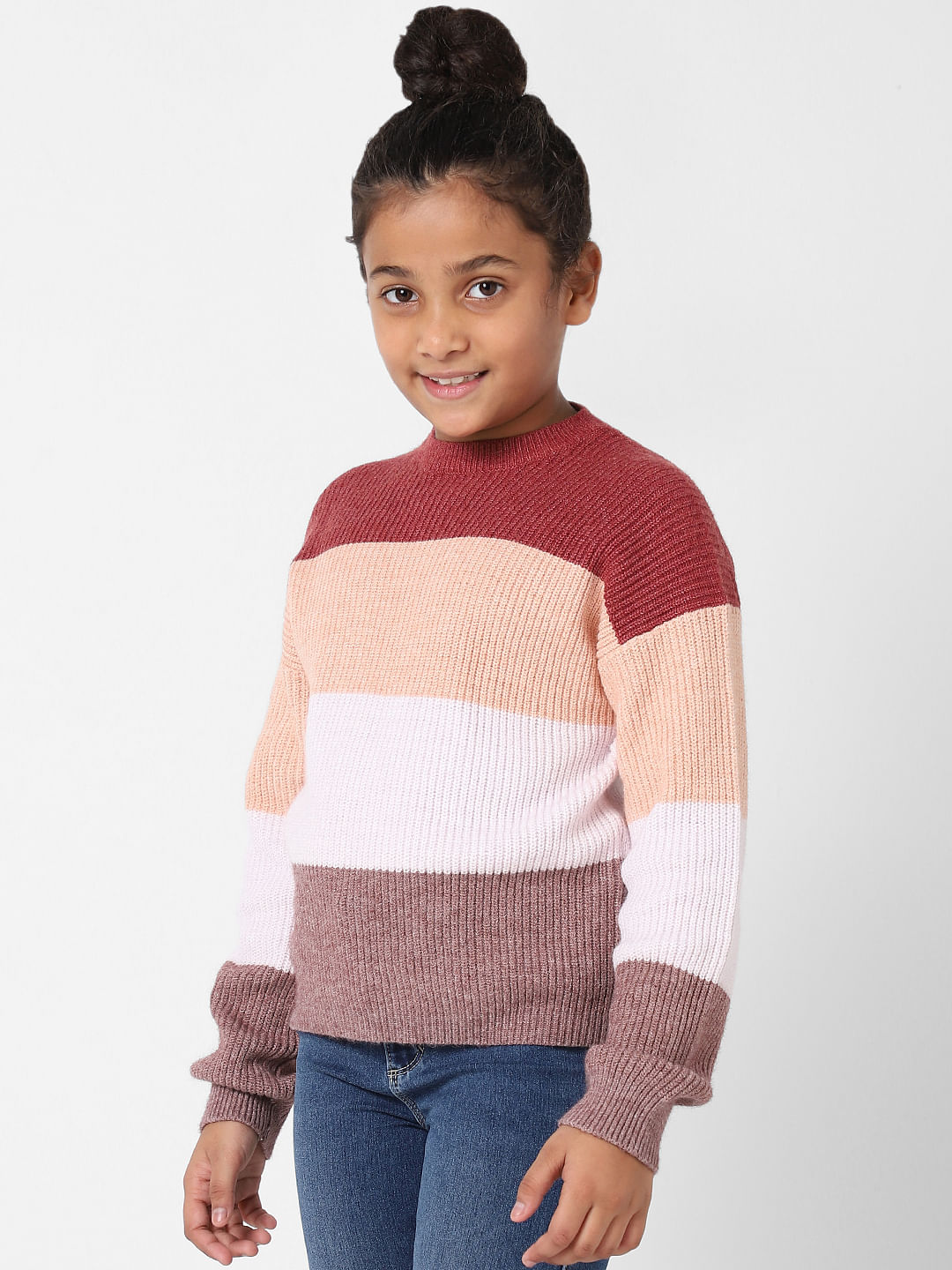 Girls maroon clearance sweater