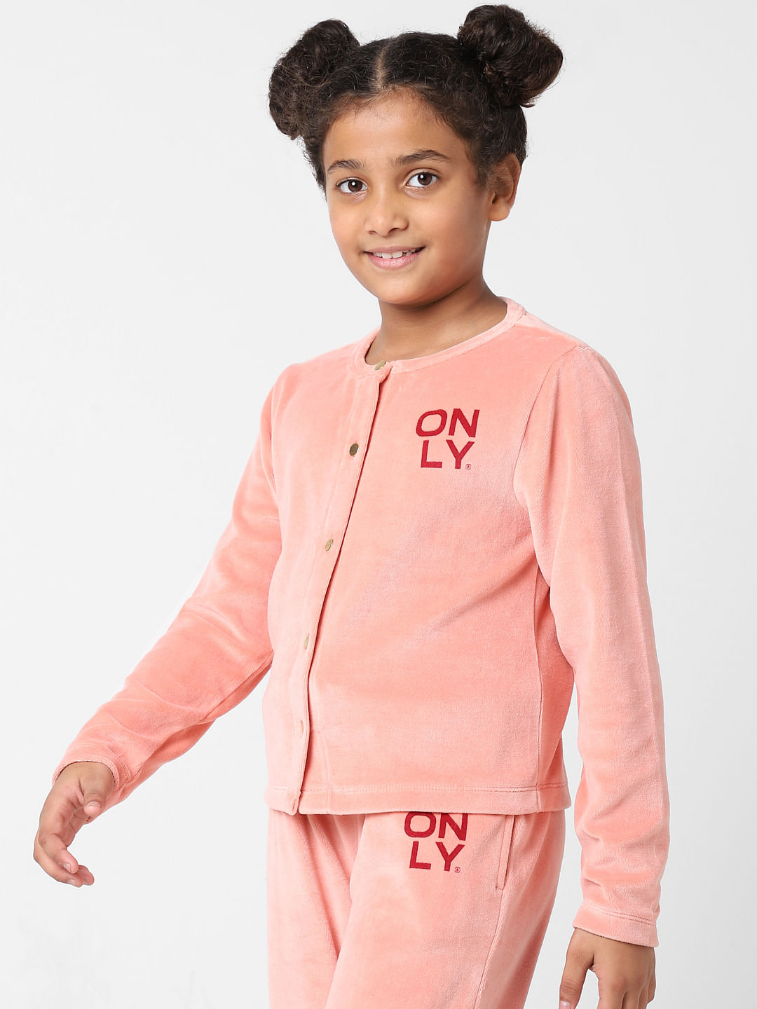 Girls velvet outlet cardigan