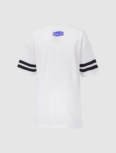 X PEPPA PIG White Graphic T-shirt