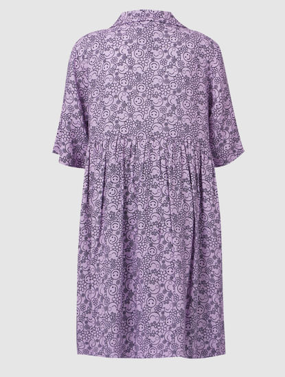 X PEPPA PIG Purple Shirt Dress