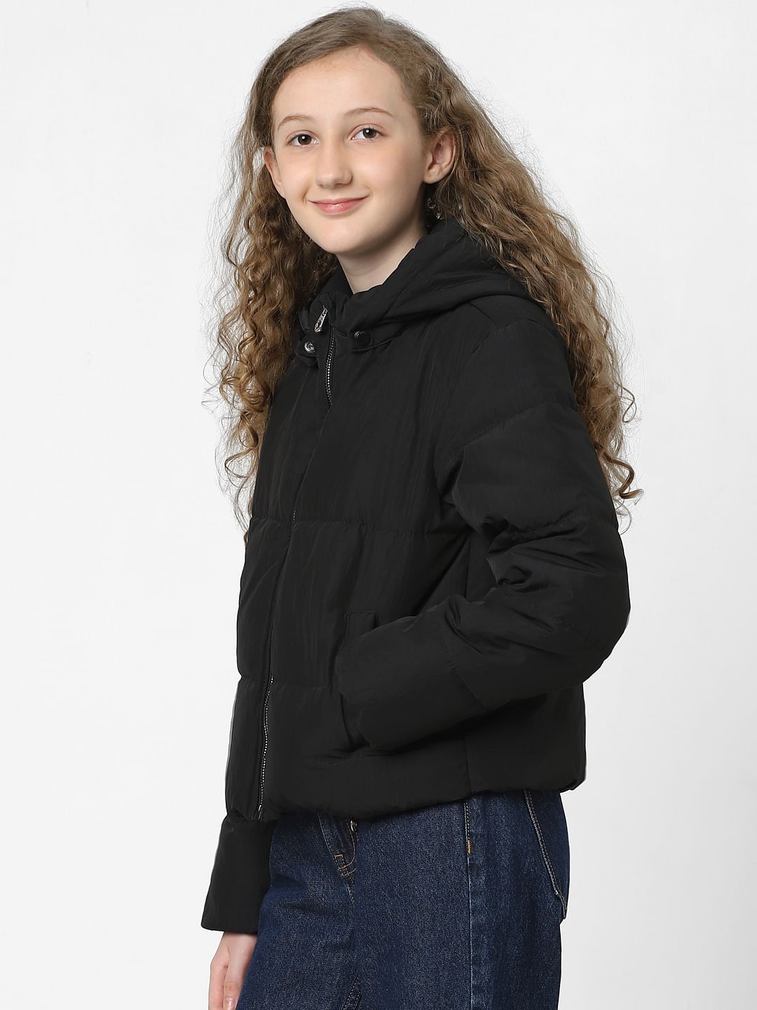 Girls puffer jacket on sale sale