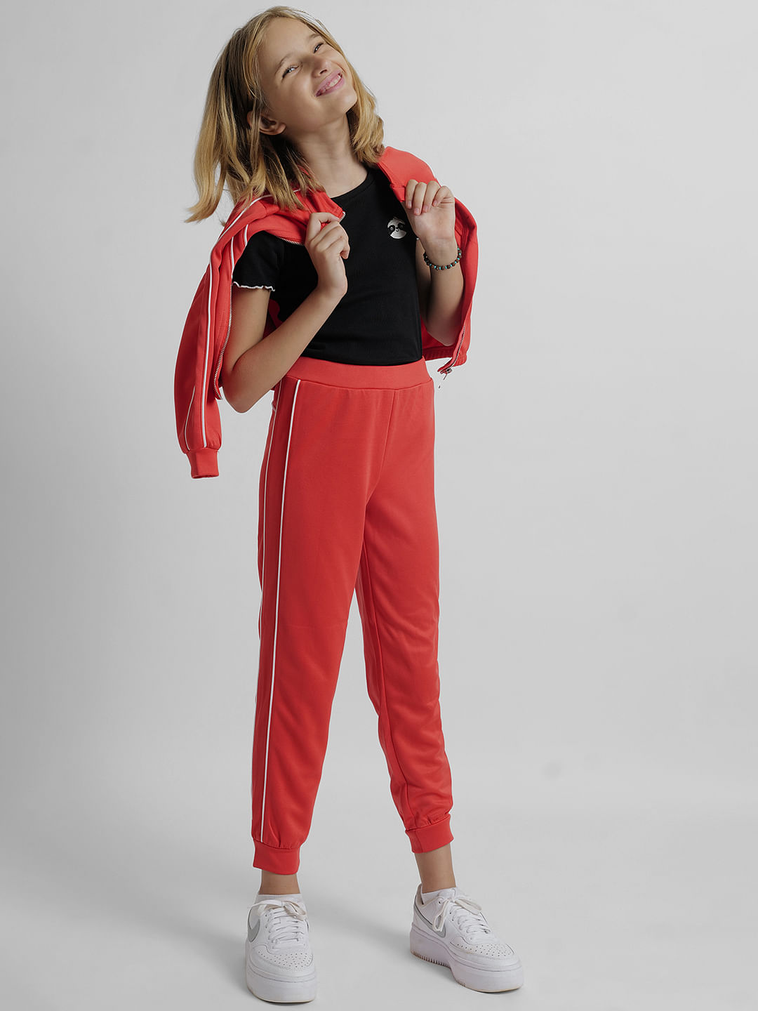 Buy DYWER Joggers Track Pants with mobile pocket, Stretchable ankle length  gym, yoga fitness for Womens and girls Online at Best Prices in India -  JioMart.