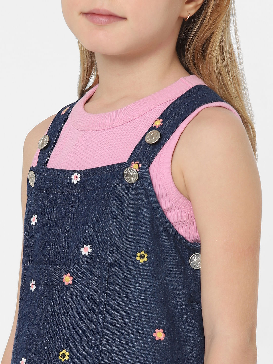Oshkosh Baby Girls' Vintage Inspired Denim Jumper Dress 1Q434810 – Good's  Store Online