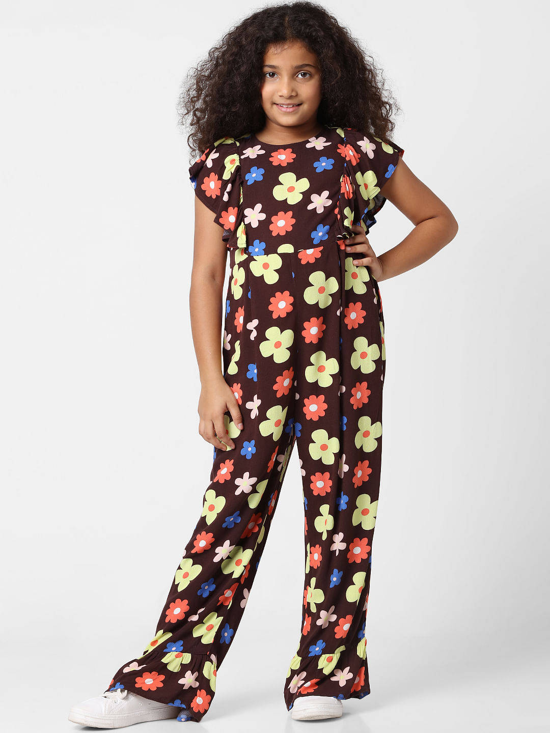 fancy floral jumpsuit