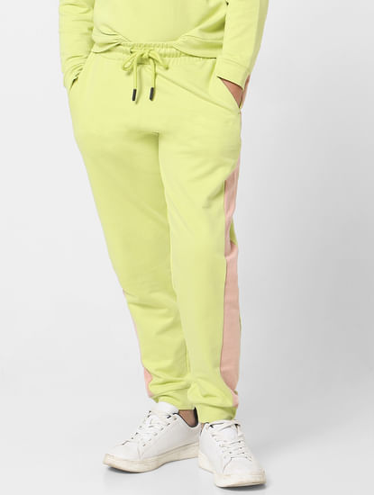 Green Mid Rise Co-ord Joggers