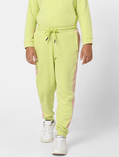 Green Mid Rise Co-ord Joggers