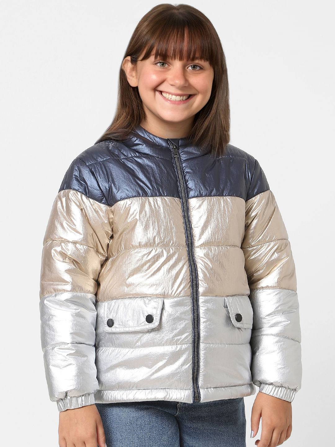 Golden hotsell puffer jacket