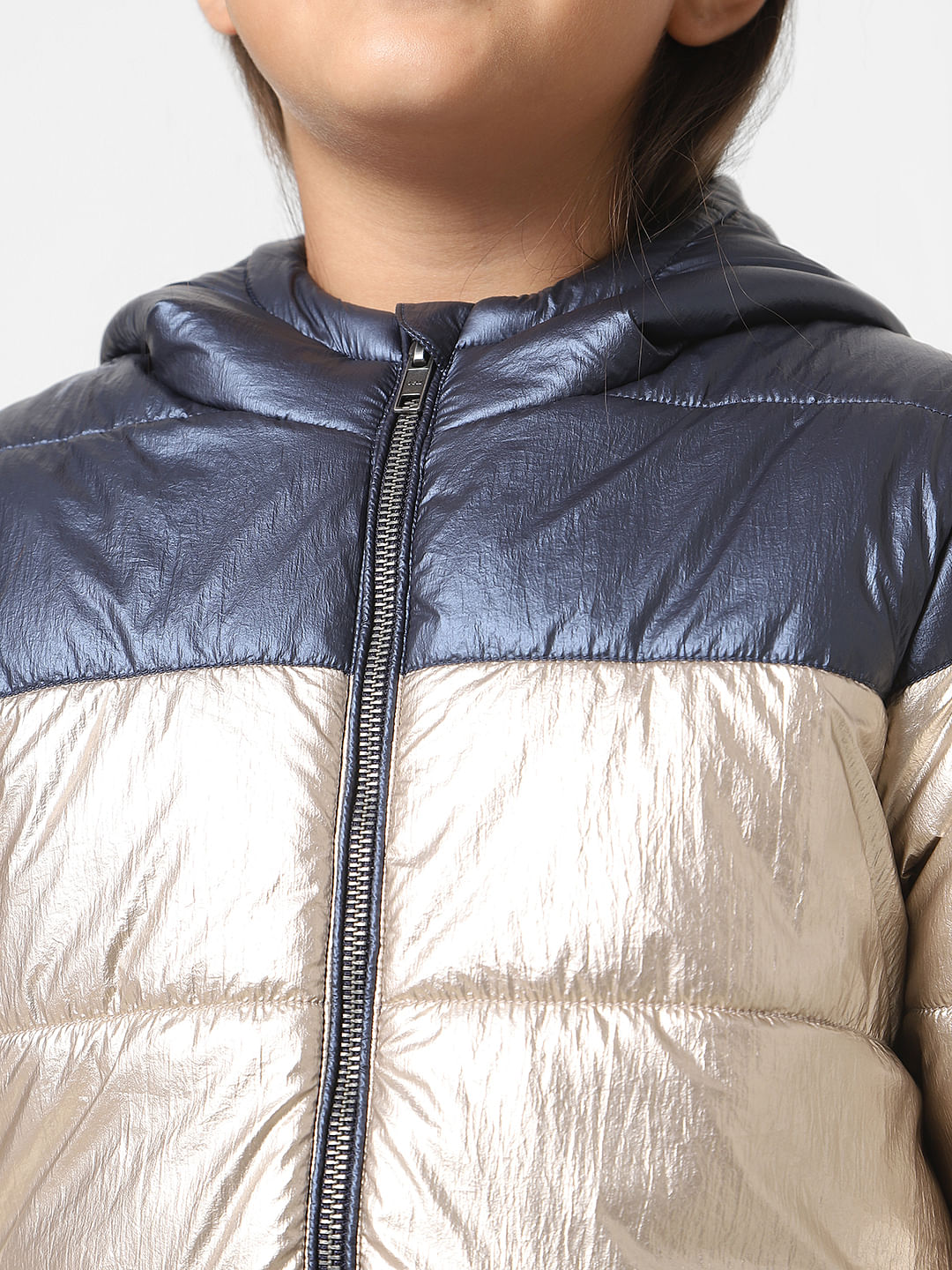 Golden deals puffer jacket