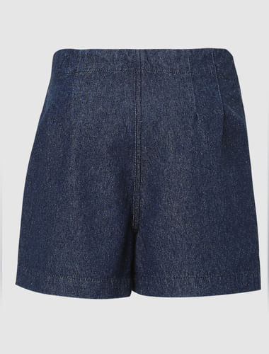 Girls Blue Bermuda Divider Skirt