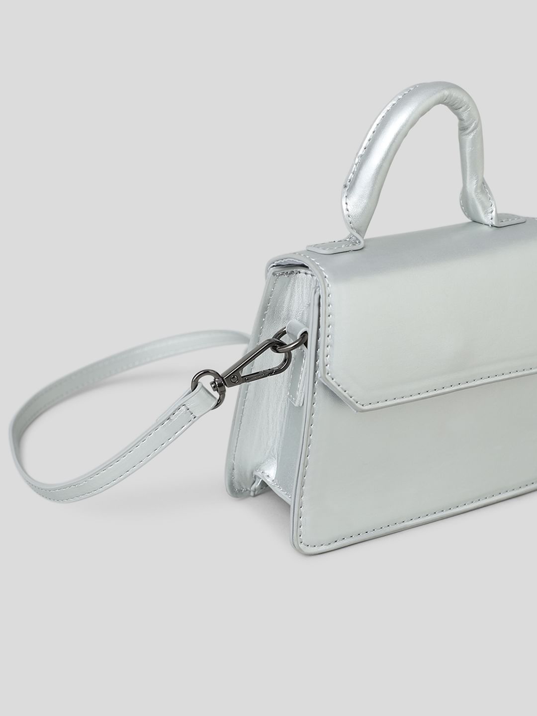 Silver Small Handbag