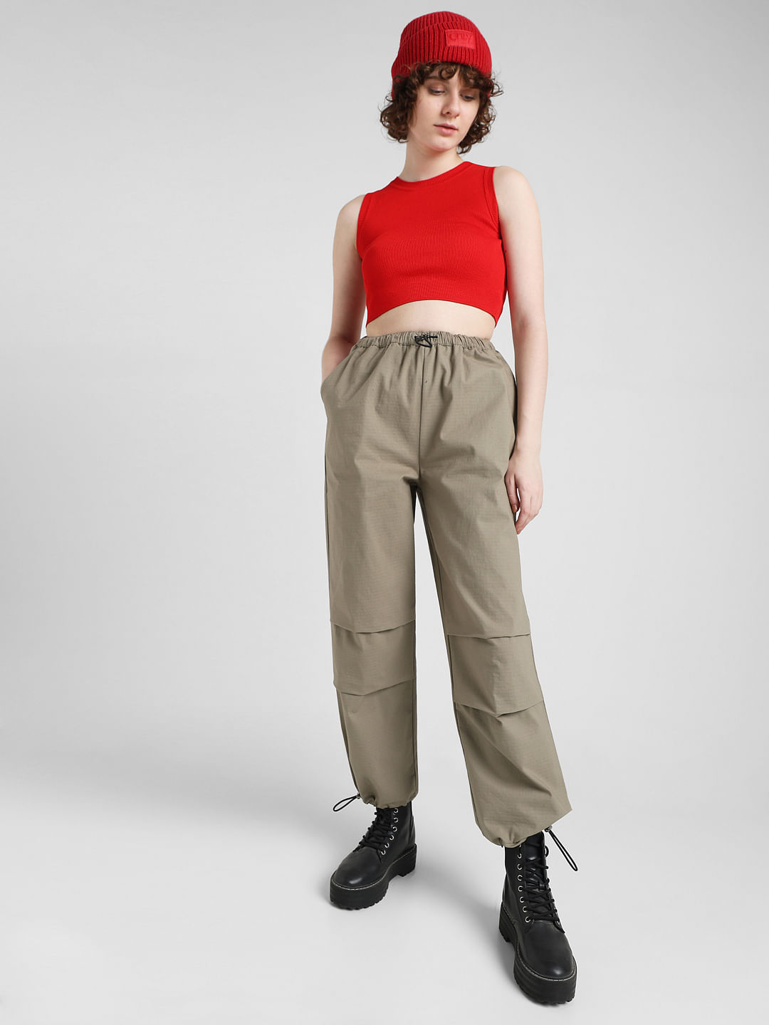 High Waist Solid Wide Leg Pants | Green wide leg pants outfit, Stylish work  attire, Color combinations for clothes