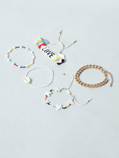 Beaded Bracelets - Pack of 5 