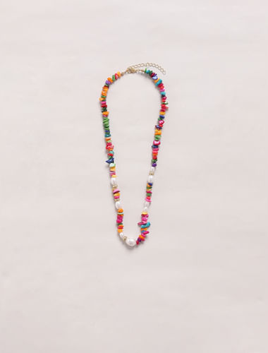 Multi-coloured Beaded Necklace