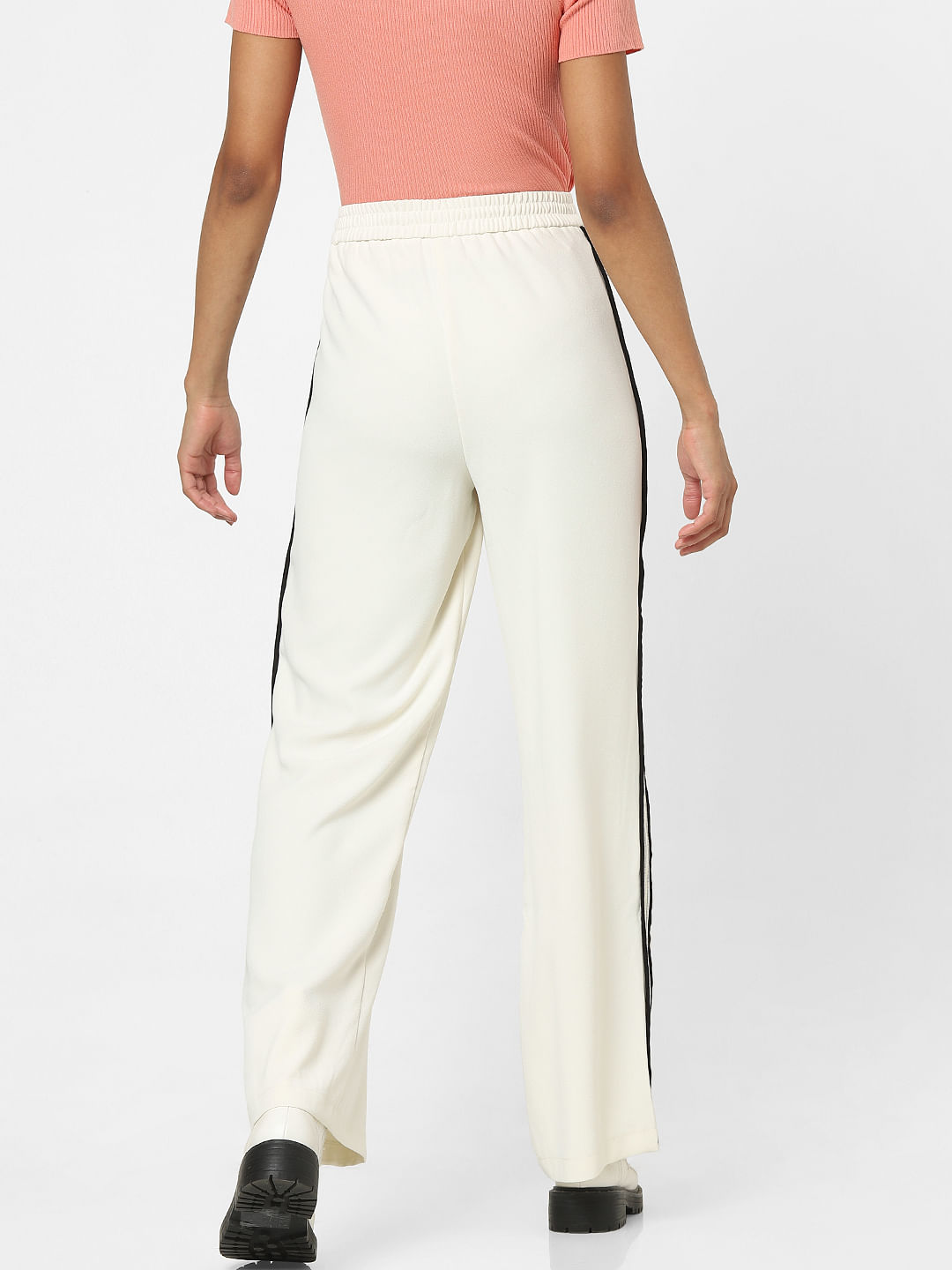 Buy Wardrobe by Westside White Trousers for Online  Tata CLiQ