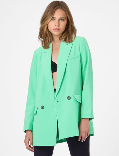 Green Oversized Blazer