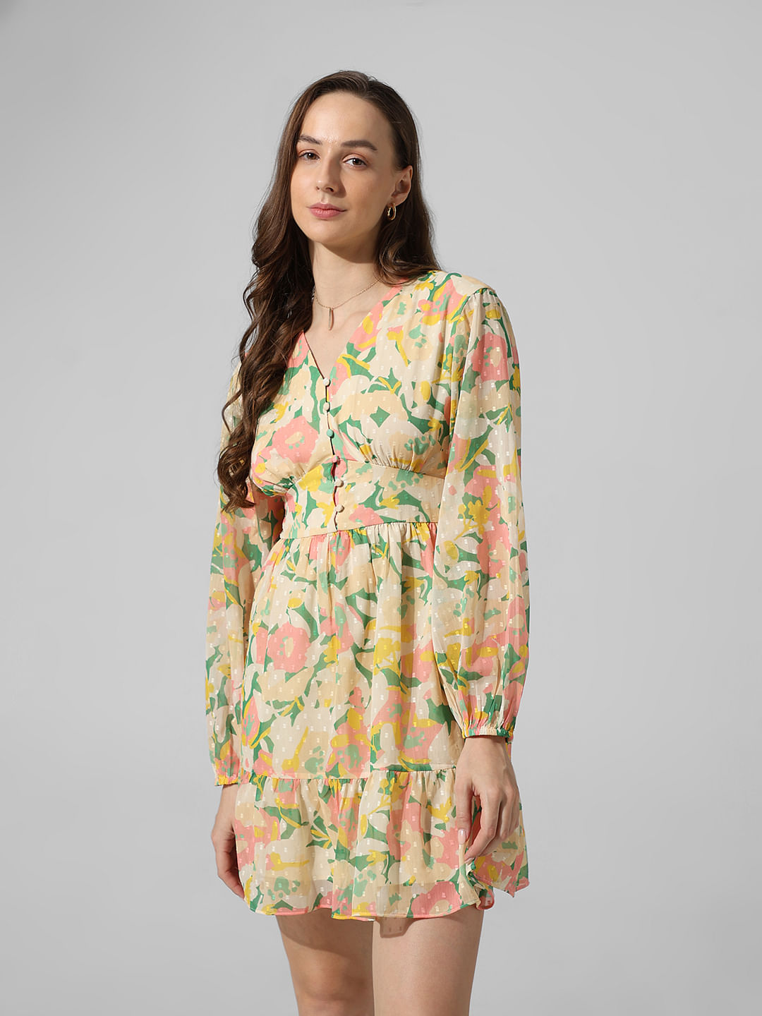 Buy Multicoloured Dresses for Women by ONLY Online | Ajio.com