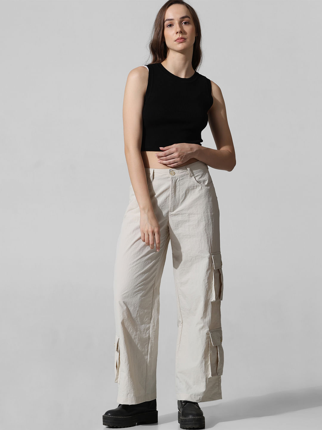 Cotton twill parachute cargo pants - Dion Lee - Women | Luisaviaroma