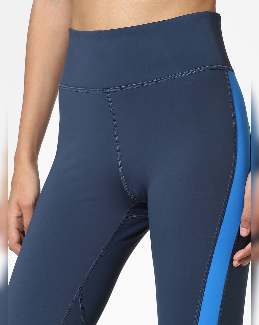 Orange Blue Tie Dye Women Leggings Side Pockets, Printed Yoga Pants Graphic  Workout Running Gym Designer Plus Size Tights 