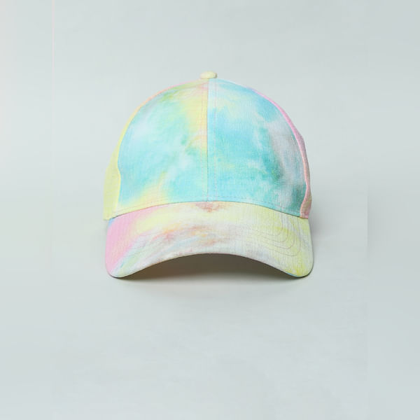 BESTSELLER CLOTHING Pink Tie Dye Baseball Cap