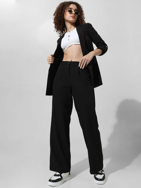 Zara Checkered Work Pants, Women's Fashion, Bottoms, Other Bottoms