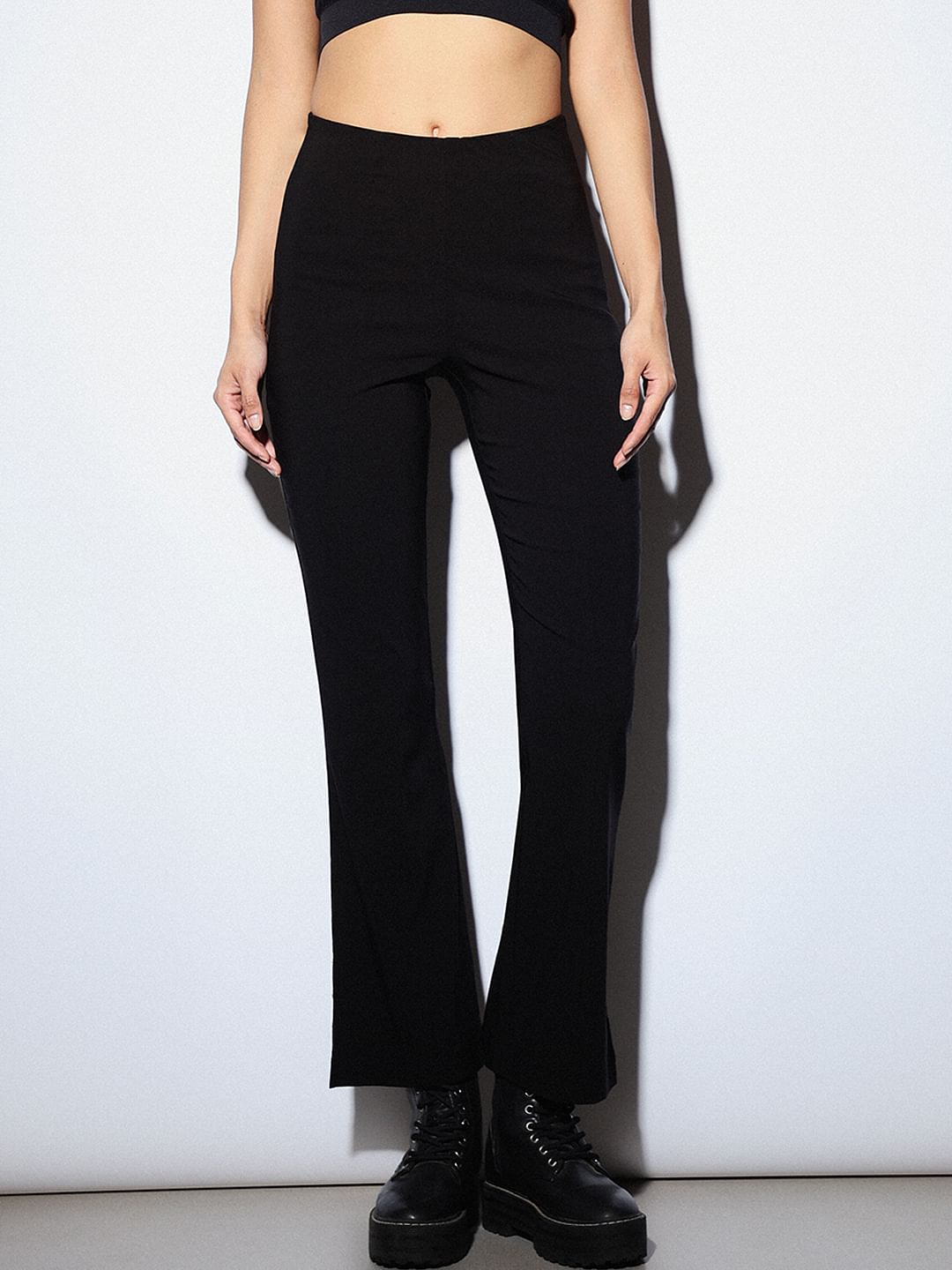 High slit pants best sale