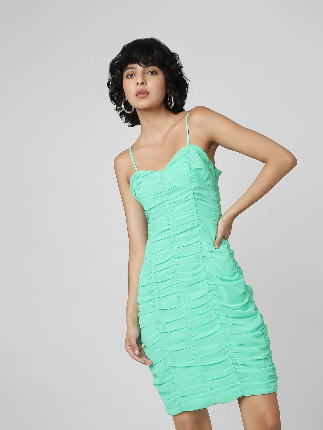 Buy Green Dresses for Women by Purvaja Online | Ajio.com