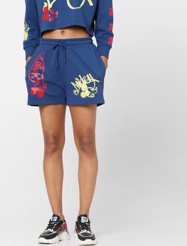 Only X Disney Blue Co-ord Shorts