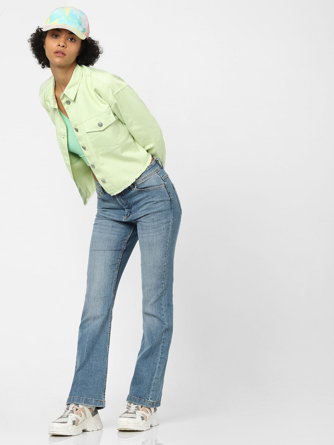 Buy online Women's Plain Straight Fit Jeans from Jeans & jeggings for Women  by Vesicle for ₹700 at 46% off | 2024 Limeroad.com