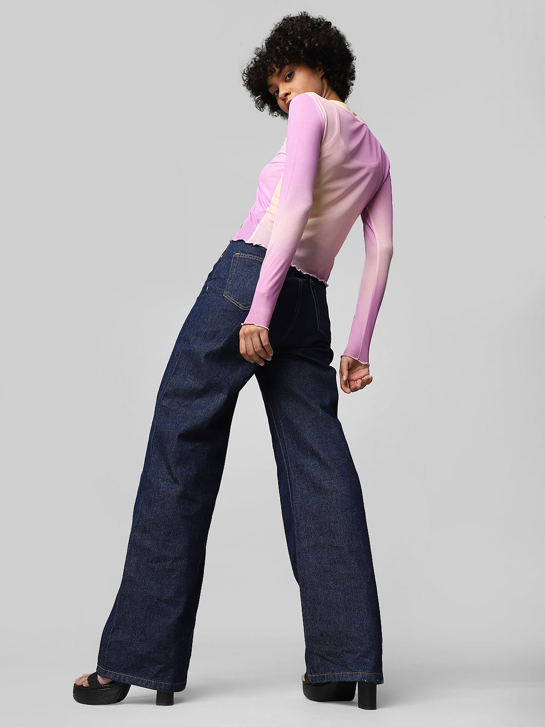 Wide-leg denim jeans pants, womens wide-leg pants, denim trousers, blue  jeans pants, Jeans for Muslim Women | alsharifa.com