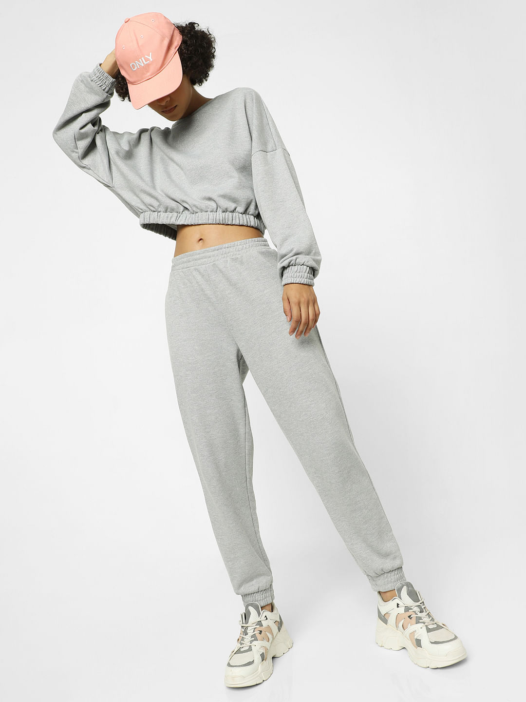 Grey jogging hot sale