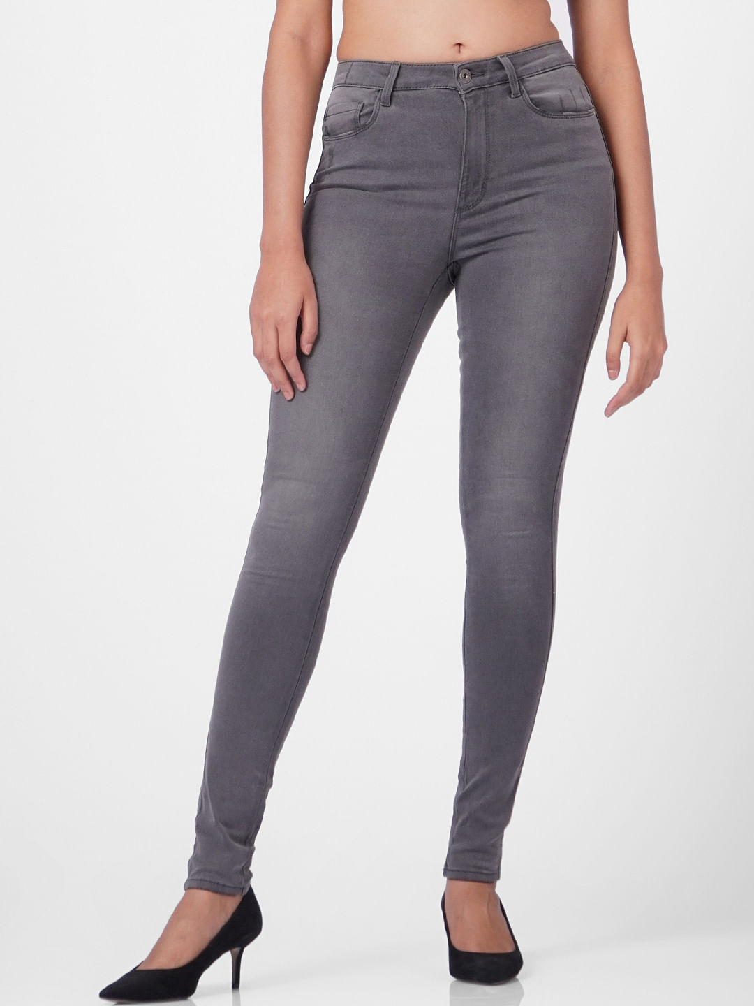 WOMEN FASHION Jeans Basic Green 34                  EU Bershka Jeggings & Skinny & Slim discount 95% 