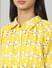 Yellow Cut-Work Embroidery Shirt