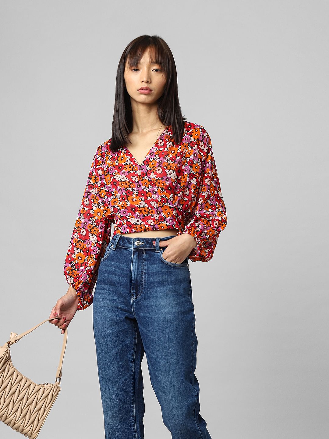 Zara floral deals top