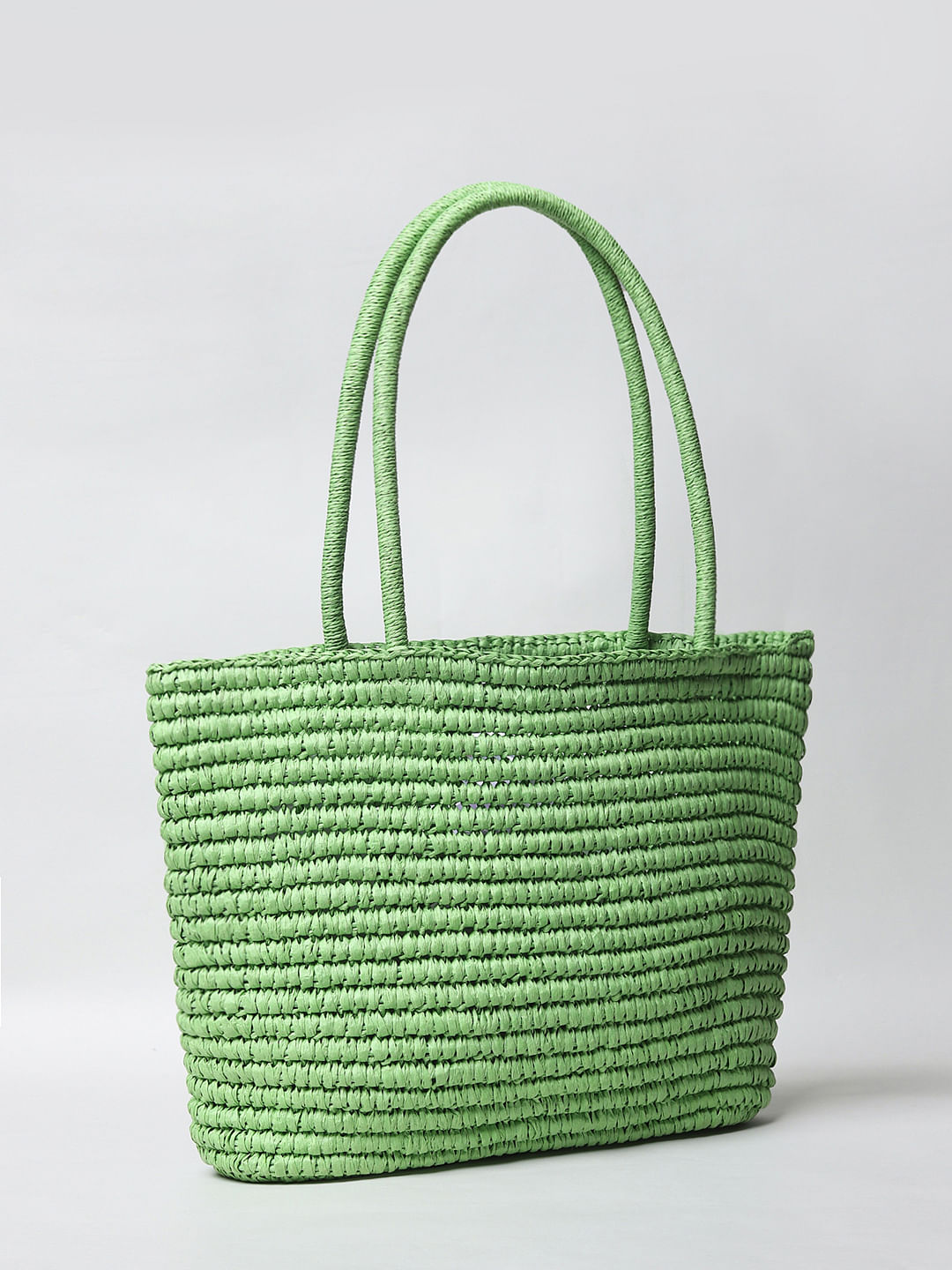 Green Straw Bag