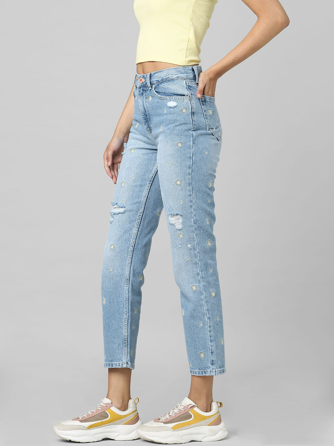 H&m clearance pearl jeans