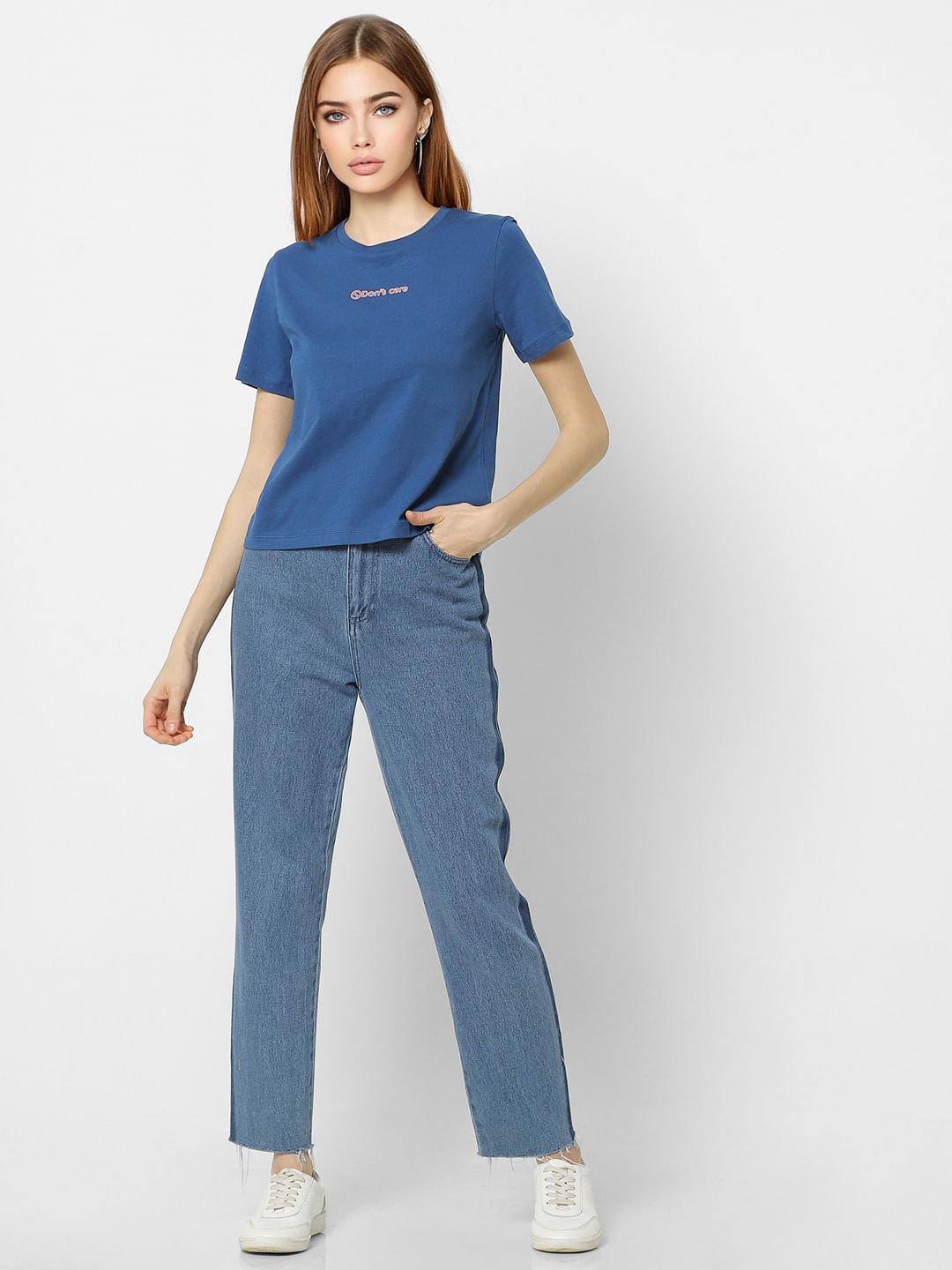 discount 52% Zara blouse WOMEN FASHION Shirts & T-shirts Print Beige/Blue S 