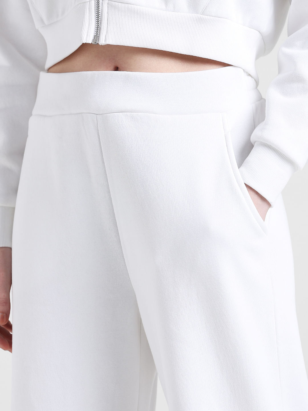 XIBAOBAO Women Satin Wide Leg Dress Pants White Silk Casual Dressy Long  Flowy Pants Elastic High Waisted Trousers XS at Amazon Women's Clothing  store