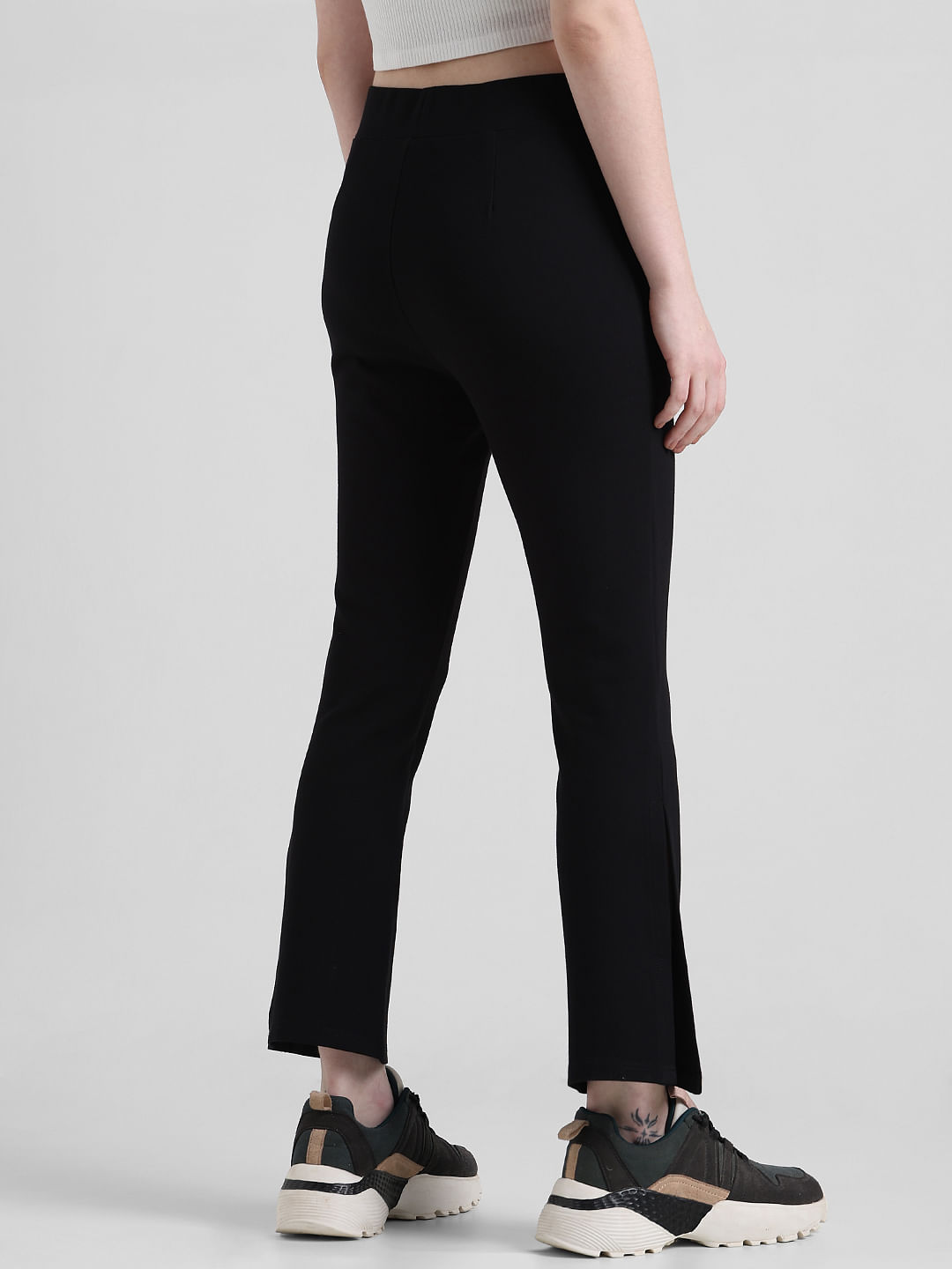 Shop Prisma's Black Cuff Length Leggings for Ultimate Comfort
