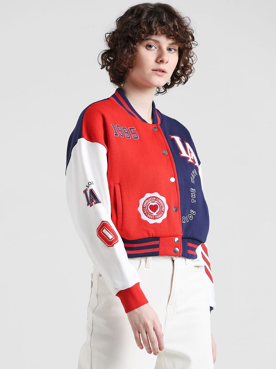 Bomber jersey cheap jacket