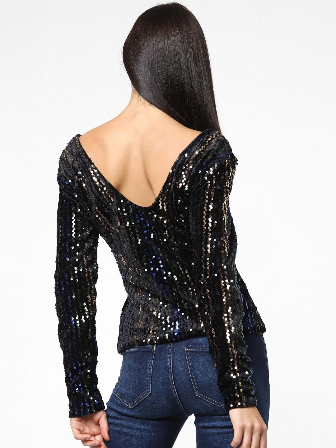 only sequin top