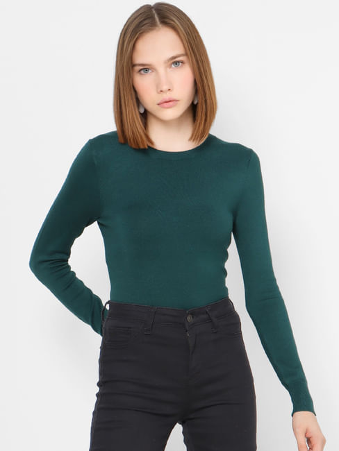 Dark Green Pullover