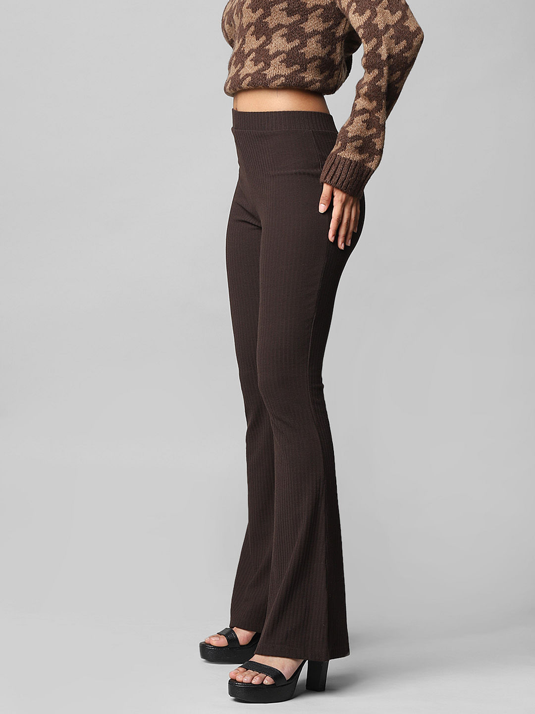Flared Trousers - Buy Flared Trousers online in India