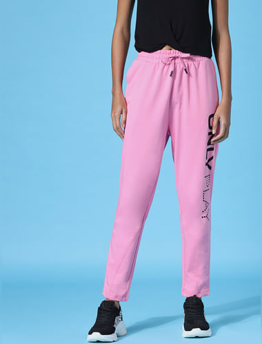 Pink High Rise Sweatpants