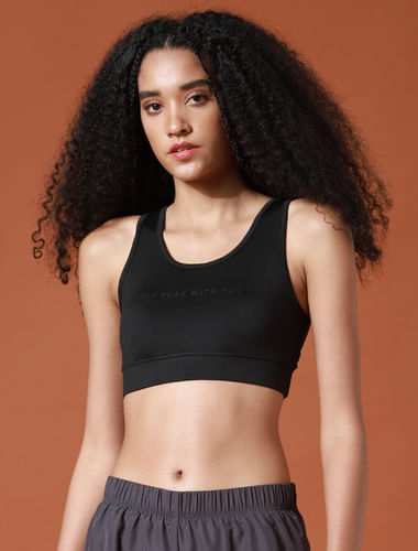 FOUR WAY LYCRA Non-Padded Sports Bra, BABY PINK & BLACL at Rs 180/piece in  Delhi